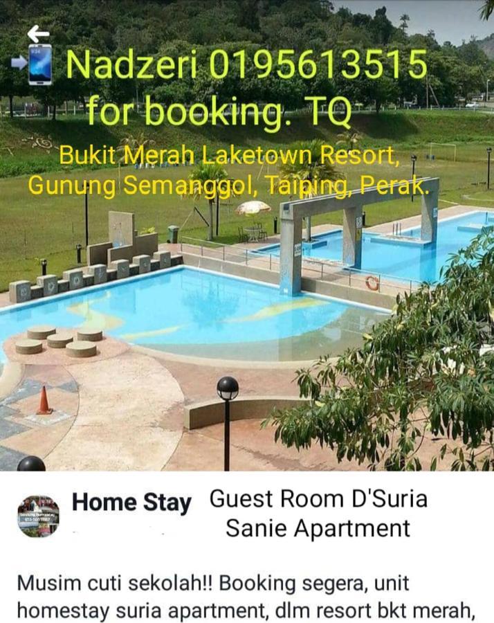 Sanie Guest Room Suria A' Apartment, Bukit Merah Laketown Resort Kampong Kubu Gajah  Extérieur photo